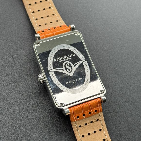 RARE Stuhrling Uptown Ozzie 102 Swiss Quartz Watch - Picture 4 of 6
